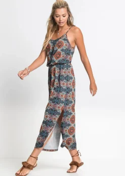 Discount Maxikleid mit Seitenschlitzen Damen Bekleidung·Pullover & Strickjacken|Kleider