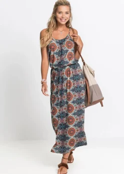 Discount Maxikleid mit Seitenschlitzen Damen Bekleidung·Pullover & Strickjacken|Kleider