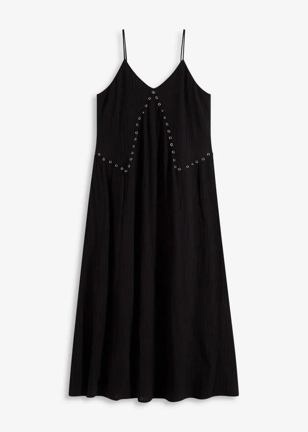 Discount Maxikleid mit Ösen-Verzierung Damen Kleider