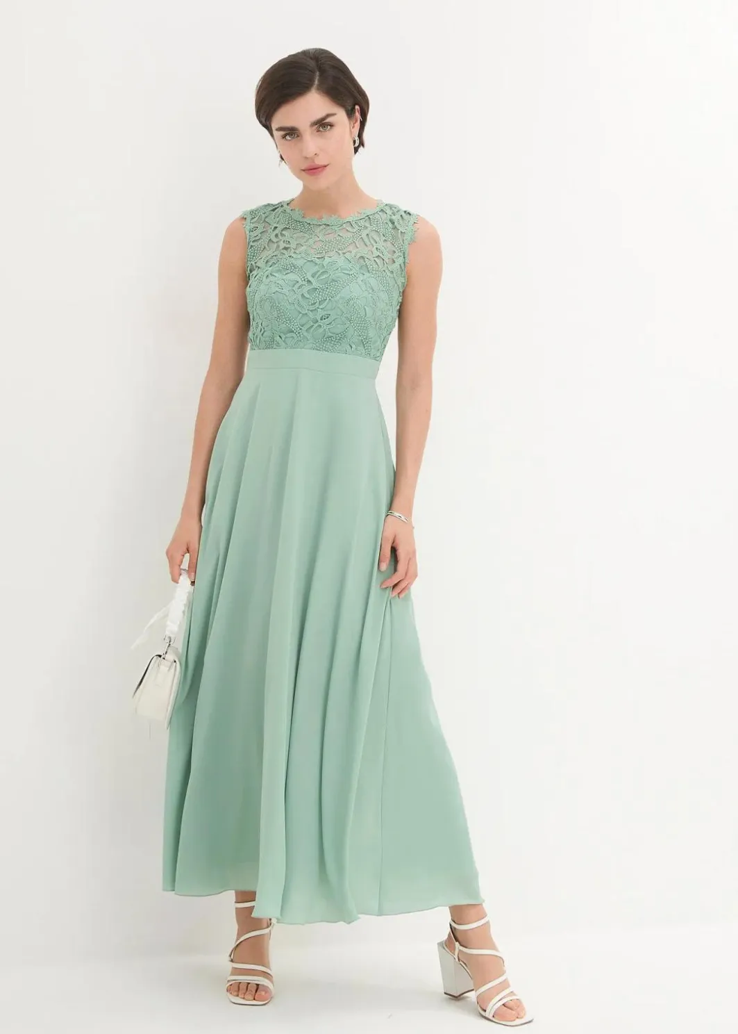 Hot Maxikleid mit Spitze Damen Kleider|Festliche Mode