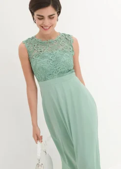 Hot Maxikleid mit Spitze Damen Kleider|Festliche Mode