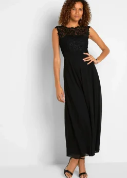 Outlet Maxikleid mit Spitze Damen Kleider|Festliche Mode
