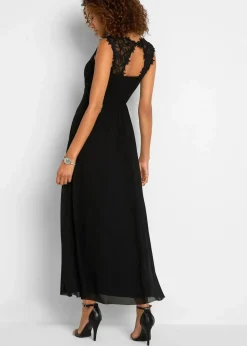 Outlet Maxikleid mit Spitze Damen Kleider|Festliche Mode