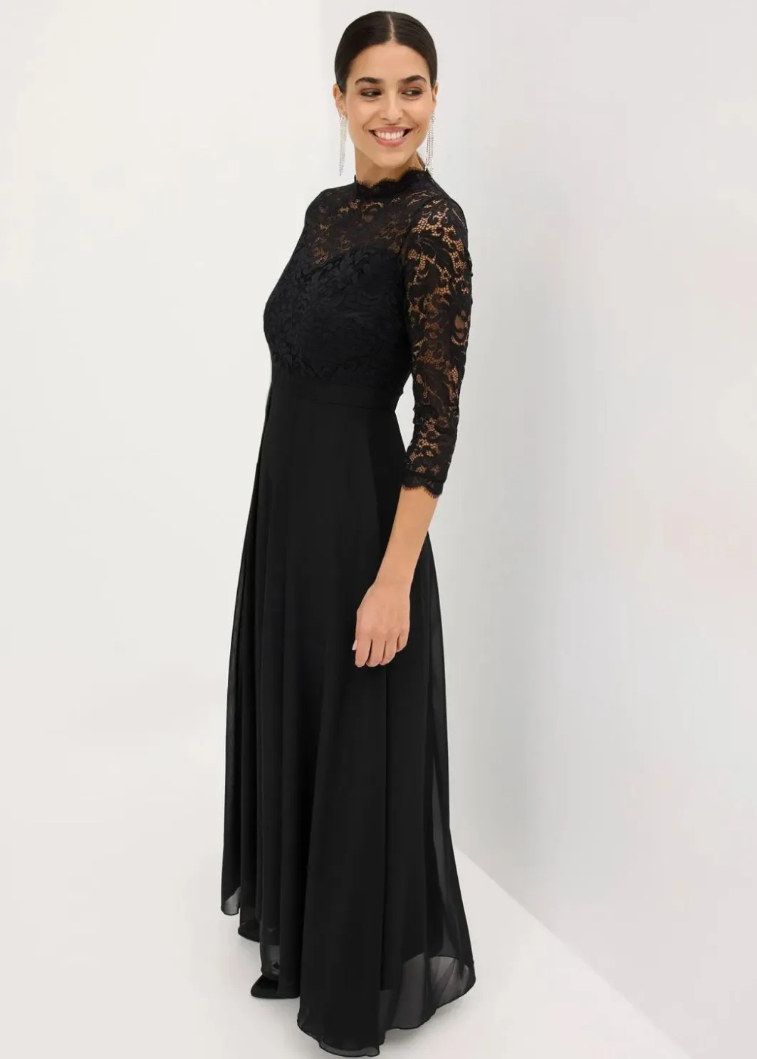 New Maxikleid mit Spitze Damen Kleider|Festliche Mode