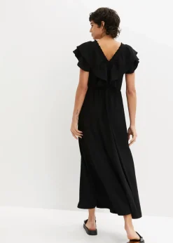 Damen bonprix Kleider|Maxikleid mit Volant