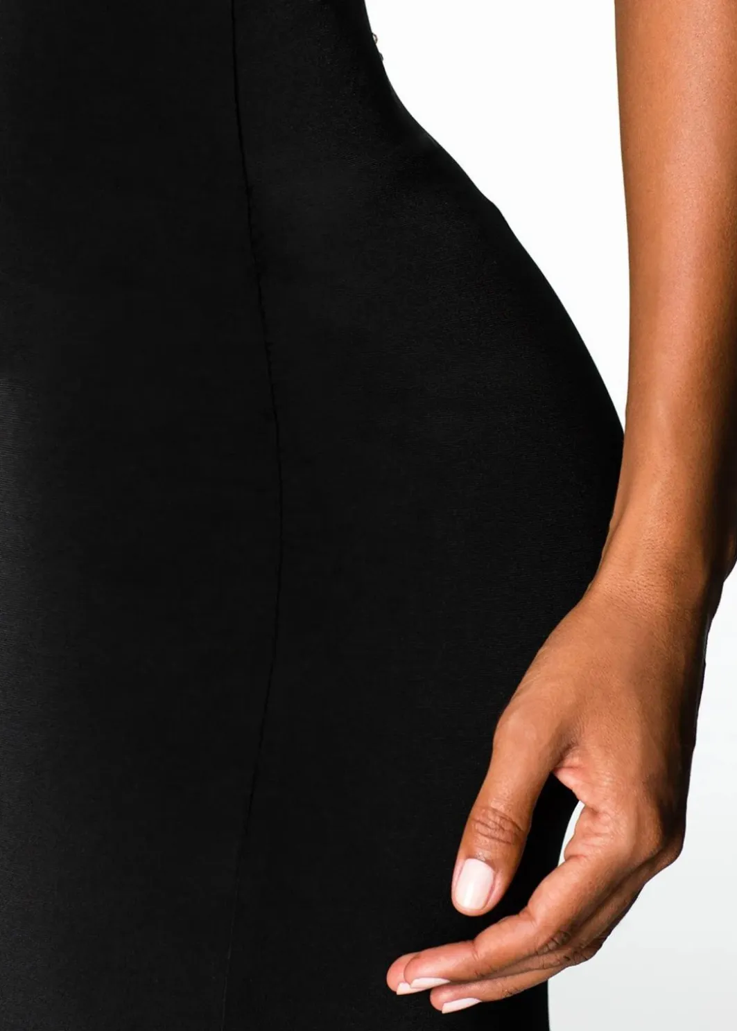 Damen bonprix Kleider|Festliche Mode|Maxikleid Strasssteinen am Rückenausschnitt