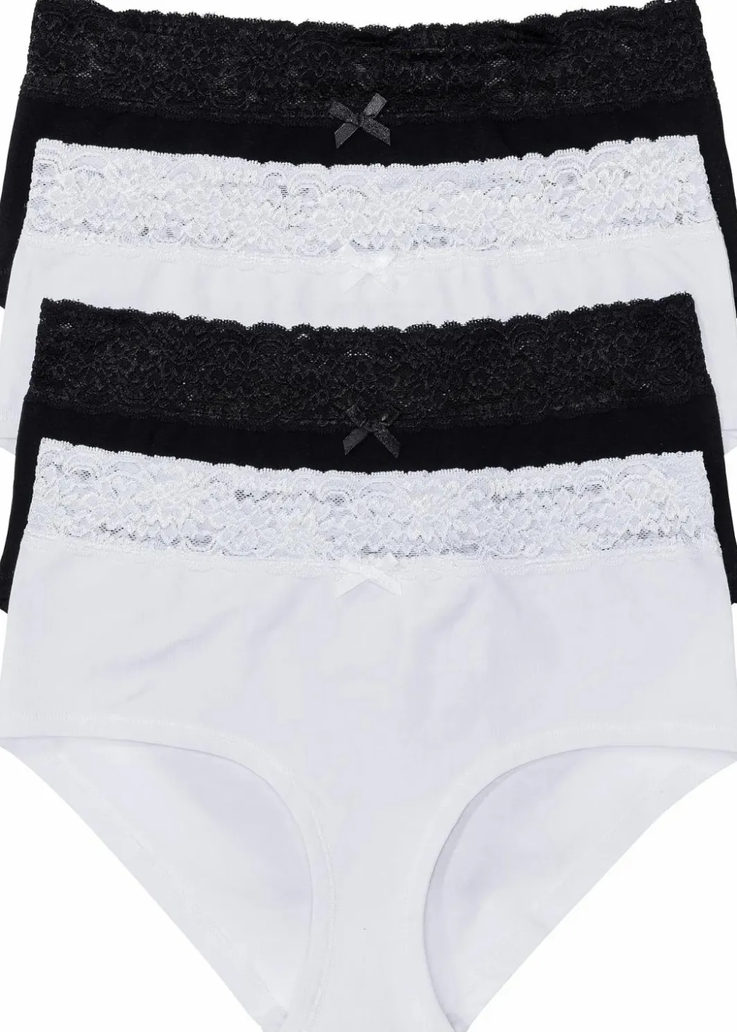 New Maxipanty (4er Pack) Damen Höschen|Baumwollunterwäsche
