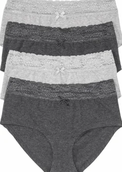 Best Maxipanty (4er Pack) Damen Wäsche·Basics|Wäsche·Baumwollunterwäsche