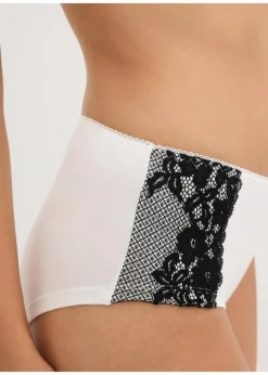 Damen bonprix Wäsche·Höschen|Nachhaltigere Materialien|Maxipanty mit Bio-Baumwolle (4er Pack)