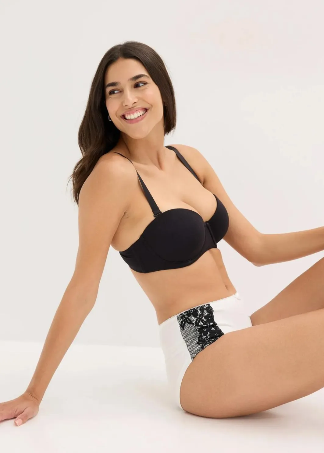Damen bonprix Wäsche·Höschen|Nachhaltigere Materialien|Maxipanty mit Bio-Baumwolle (4er Pack)