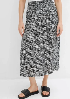 Clearance Maxirock aus Viskosecrincle Damen Bekleidung·Sportbekleidung|Zweiteiler & Sets