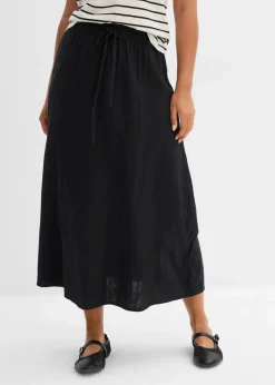 Discount Maxirock aus weichem Musselin Damen Bekleidung·Sportbekleidung|Röcke