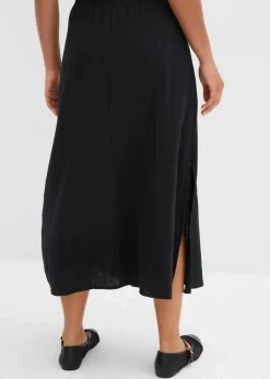 Discount Maxirock aus weichem Musselin Damen Bekleidung·Sportbekleidung|Röcke