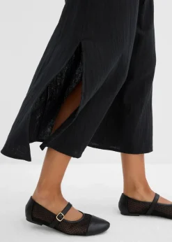 Discount Maxirock aus weichem Musselin Damen Bekleidung·Sportbekleidung|Röcke