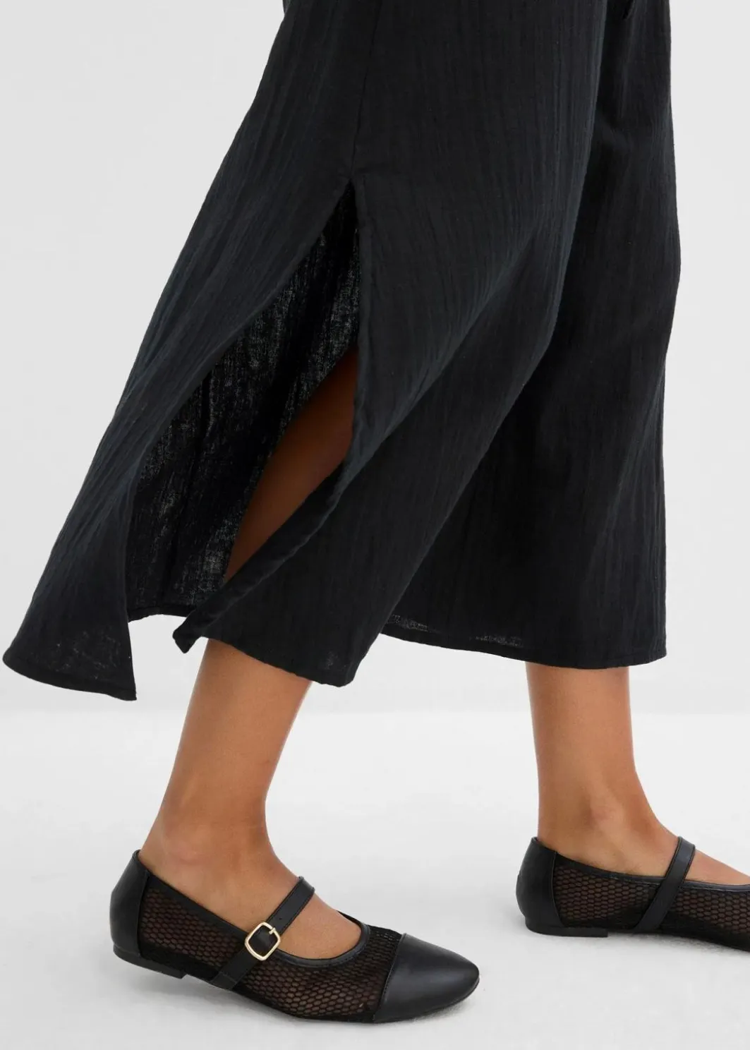 Discount Maxirock aus weichem Musselin Damen Bekleidung·Sportbekleidung|Röcke
