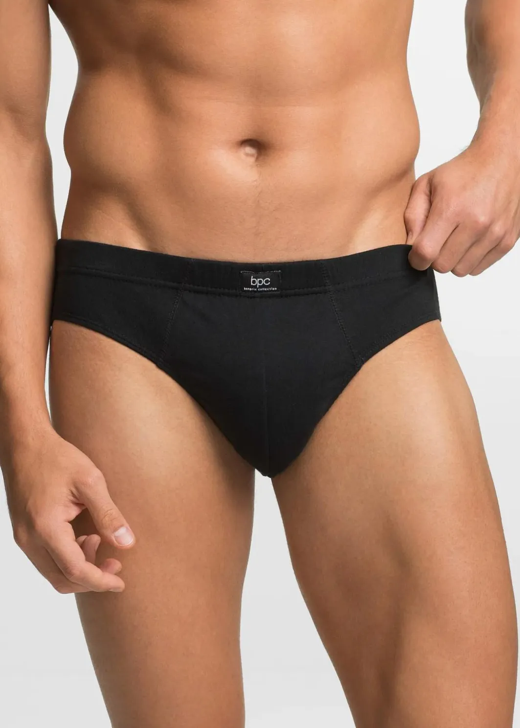 Herren bonprix Slips|Große Größen|Maxislip aus Baumwolle (5er Pack)