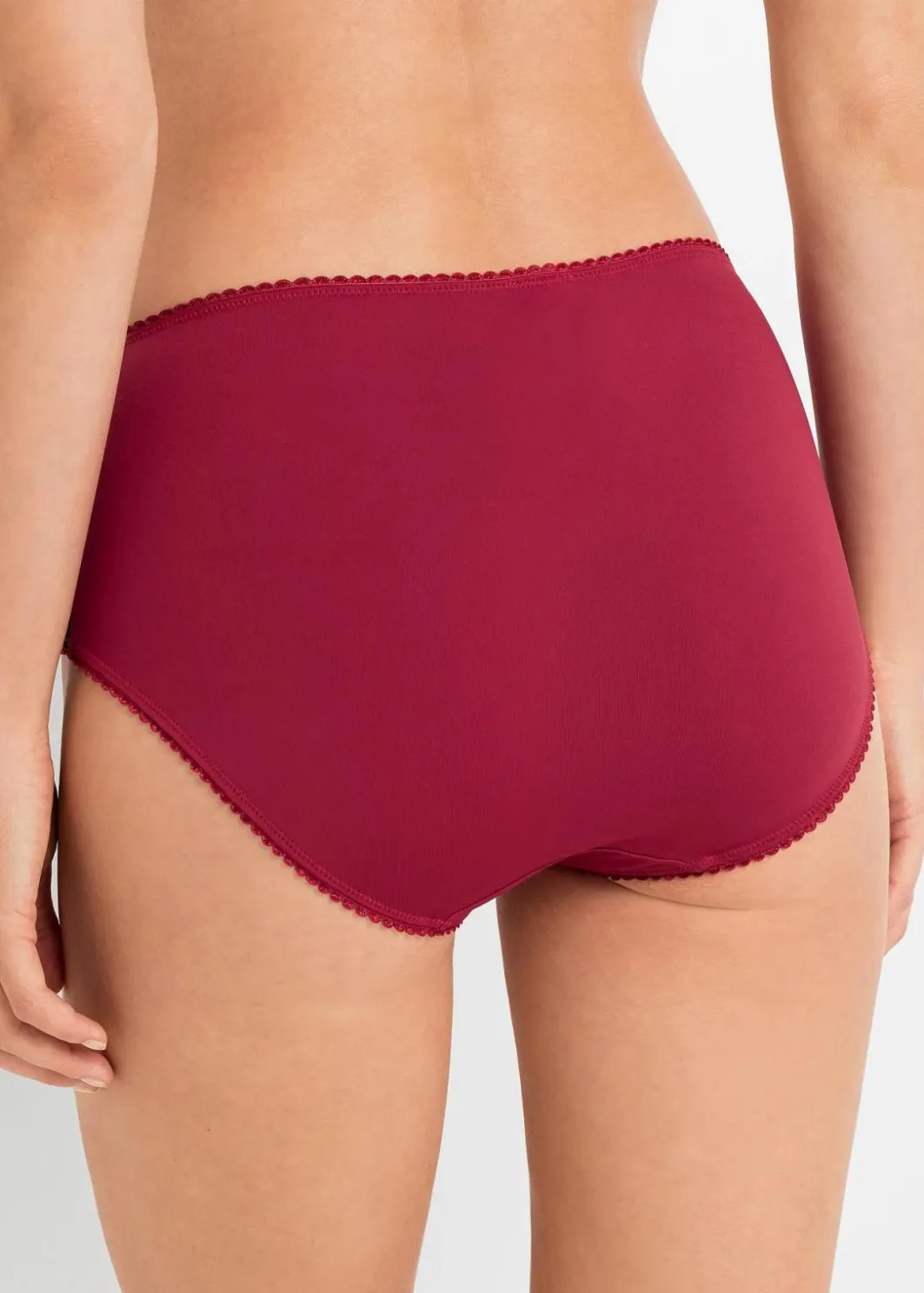 Damen bonprix Wäsche·Höschen|Höschen|Maxislip Microfaser (3er Pack)