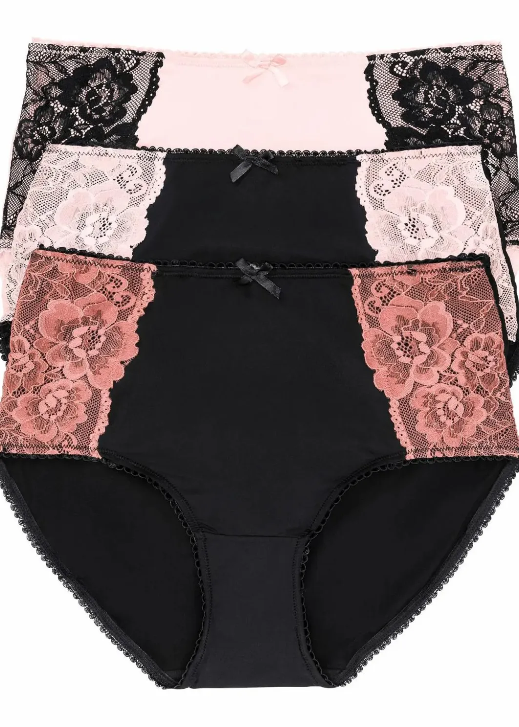 Discount Maxislip Microfaser (3er Pack) Damen Höschen|Wäsche·Höschen