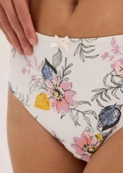 Hot Maxislip mit Bio-Baumwolle (4er Pack) Damen Wäsche·Baumwollunterwäsche|Wäsche·Höschen