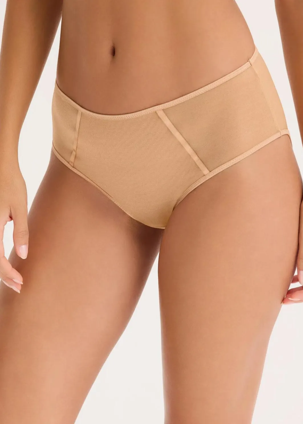 New Maxislip mit schimmerndem Material Damen Wäsche·Dessous|Wäsche·Höschen
