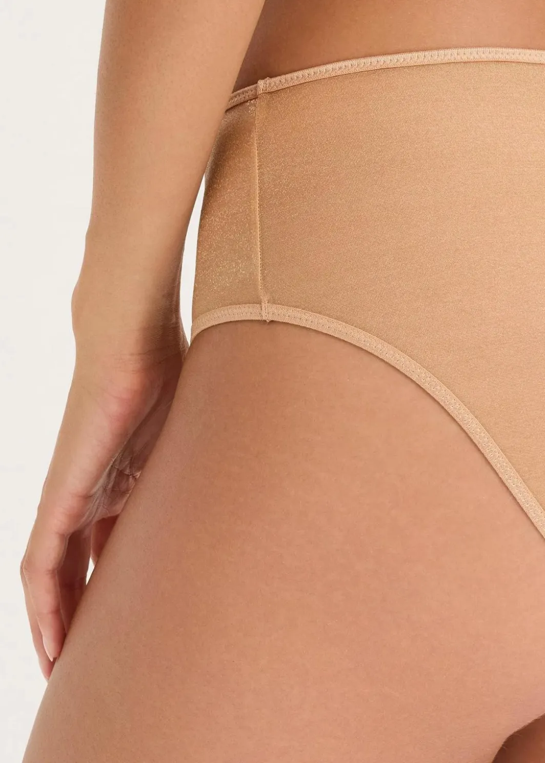 New Maxislip mit schimmerndem Material Damen Wäsche·Dessous|Wäsche·Höschen