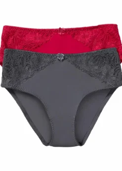 New Maxislip mit Spitze (2er Pack) Damen Nachhaltigere Materialien|Höschen