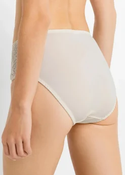 Hot Maxislip mit Spitze (2er Pack) Damen Wäsche·Höschen|Nachhaltigere Materialien