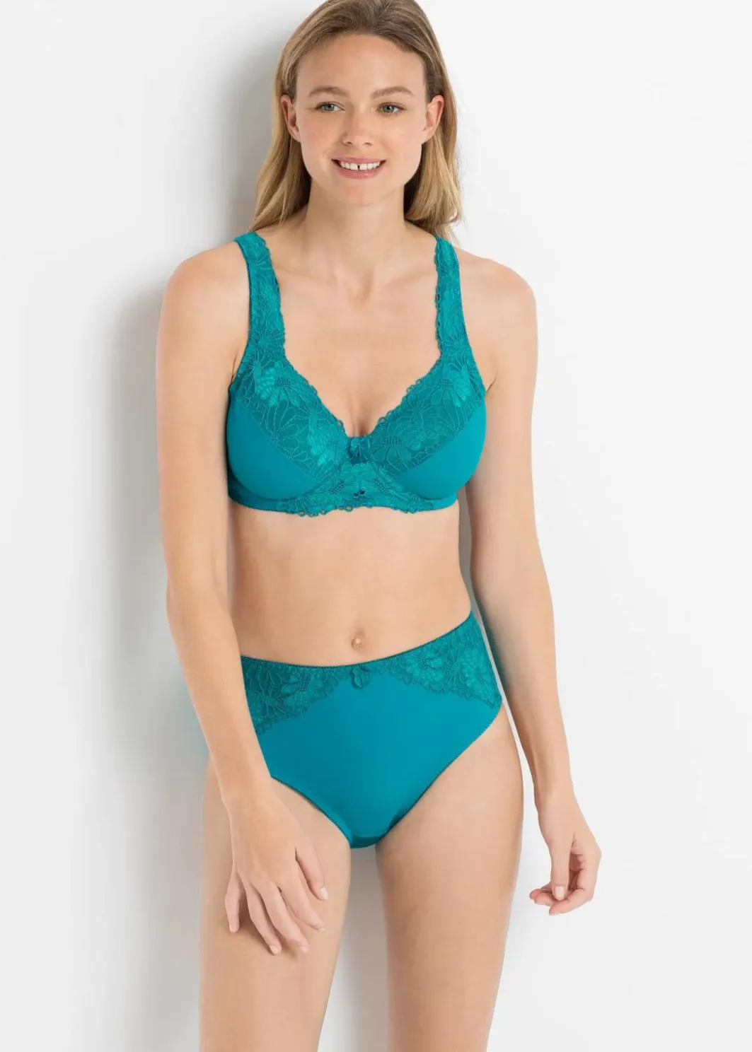 Hot Maxislip mit Spitze (2er Pack) Damen Nachhaltigere Materialien|Höschen