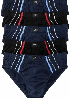 Herren bonprix Große Größen|Wäsche|Maxislip mit weicher Baumwolle (5er Pack)