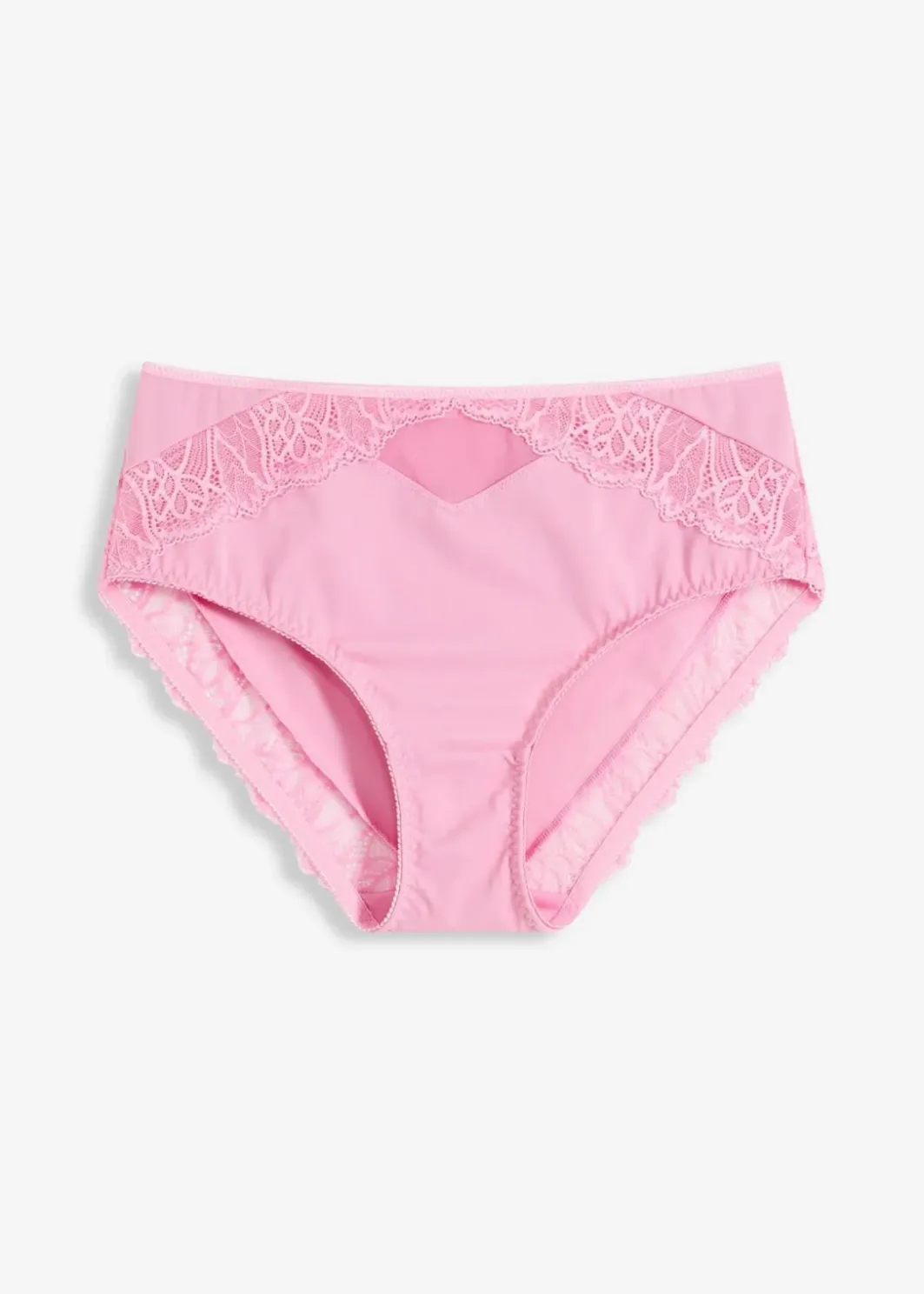 Damen bonprix Nachhaltigere Materialien|Höschen|Maxislip mit zarter Spitze