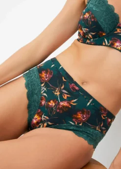 Outlet Maxislip mit zarter Spitze (2er Pack) Damen Wäsche·Dessous|Wäsche·Höschen