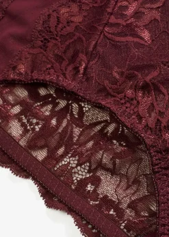 Damen bonprix Wäsche·Dessous|Wäsche·Höschen|Maxislip mit zarter Spitze