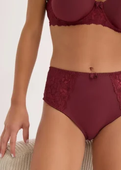 Online Maxislip mit zarter Spitze (2er Pack) Damen Nachhaltigere Materialien|Höschen