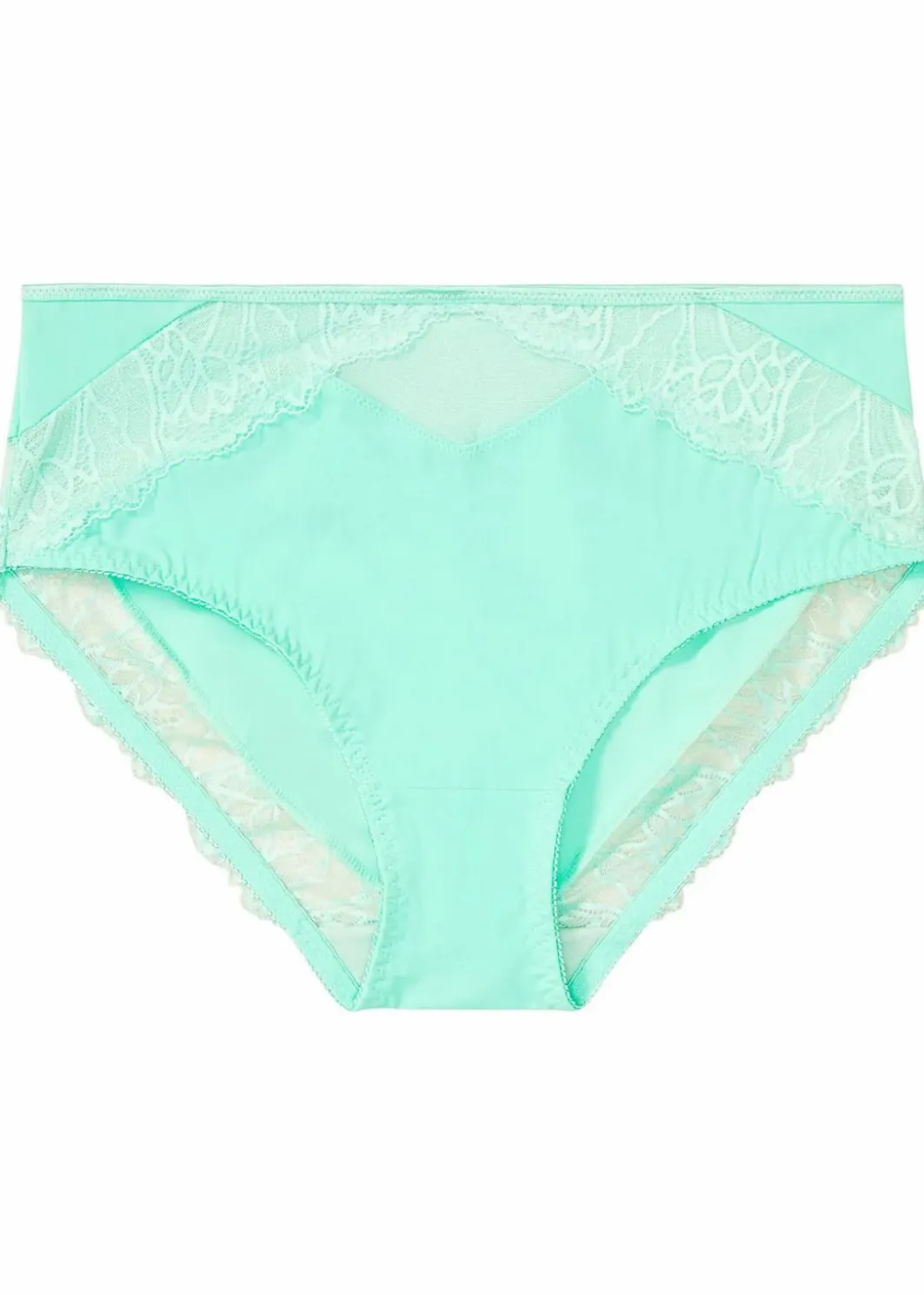 Damen bonprix Wäsche·Dessous|Wäsche·Höschen|Maxislip mit zarter Spitze