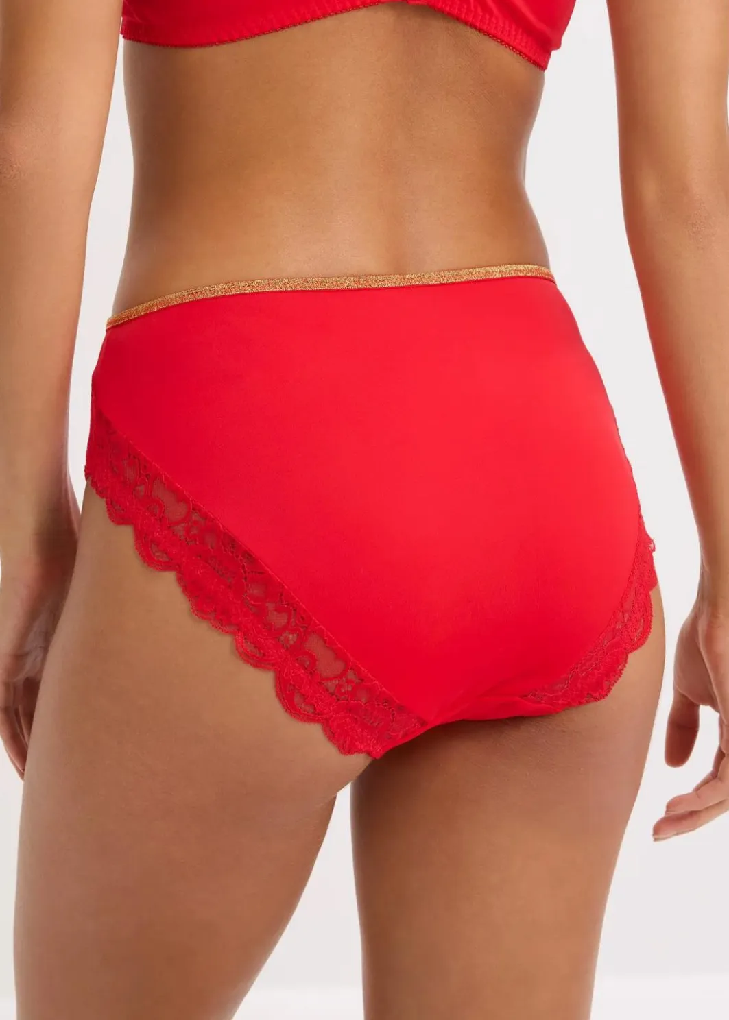 Online Maxislip mit zarter Spitze Damen Wäsche·Dessous|Wäsche·Höschen