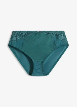 Damen bonprix Wäsche·Dessous|Wäsche·Höschen|Maxislip mit zarter Spitze