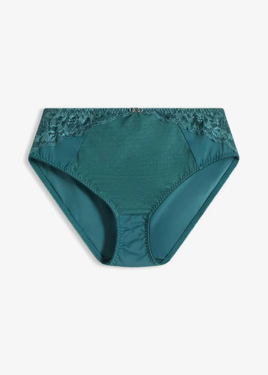 Damen bonprix Wäsche·Dessous|Wäsche·Höschen|Maxislip mit zarter Spitze