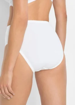 Clearance Maxislip mit zarter Spitze (2er Pack) Damen Nachhaltigere Materialien|Höschen