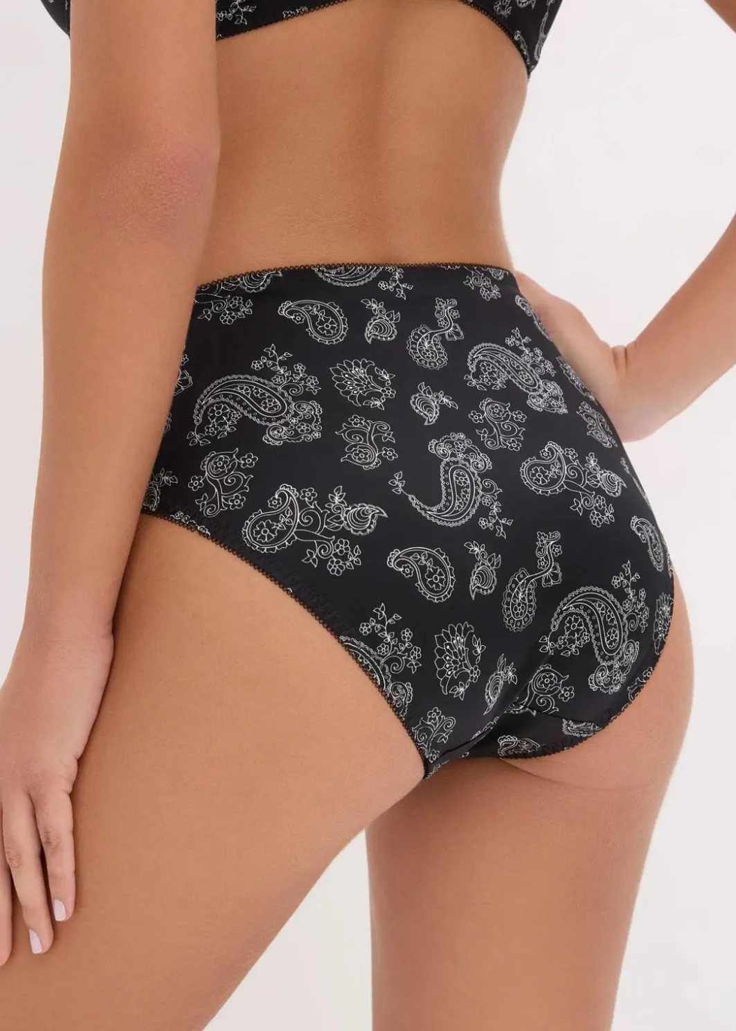 Damen bonprix Wäsche·Dessous|Wäsche·Höschen|Maxislip mit zarter Spitze (2er Pack)