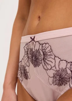Maxislip mit zarter Stickerei Damen Wäsche·Dessous|Wäsche·Höschen