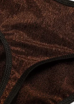 Clearance Maxistring aus glitzerndem Material Damen Wäsche·Höschen|Höschen