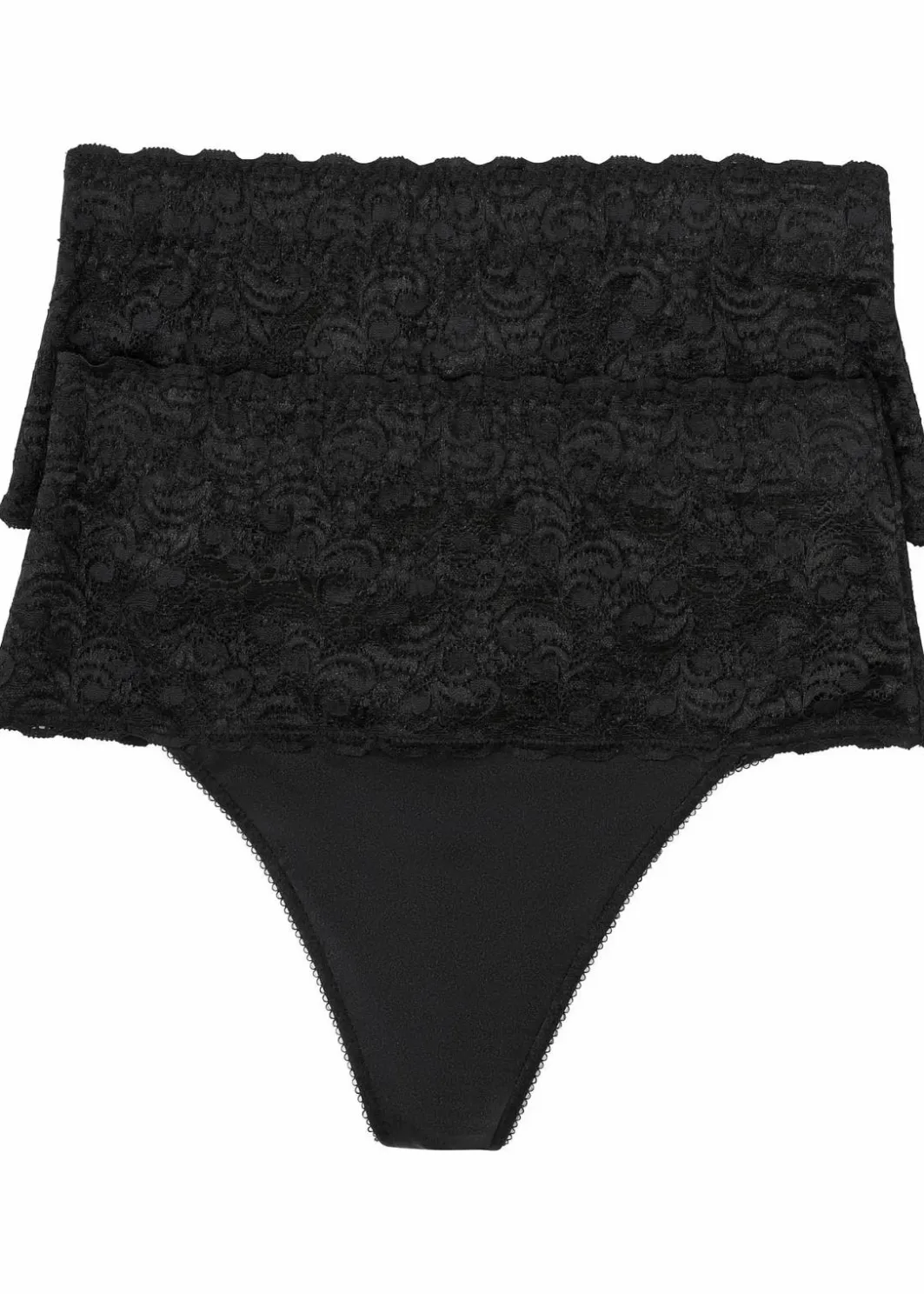 Damen bonprix Wäsche·Höschen|Höschen|Medium Shape String (2er Pack)