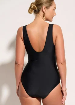 Sale Medium Shape-Badeanzug Damen Nachhaltigere Materialien|Shapewear
