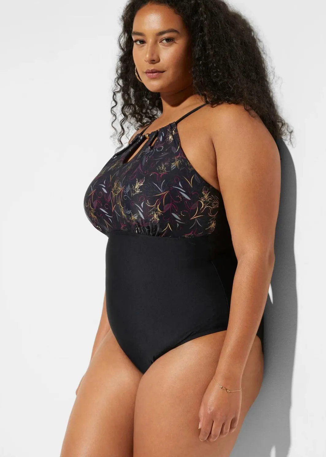 Medium Shape-Badeanzug Damen Nachhaltigere Materialien|Shapewear