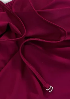 Medium Shape-Badeanzug mit Wickeloptik Damen Nachhaltigere Materialien|Badeanzüge