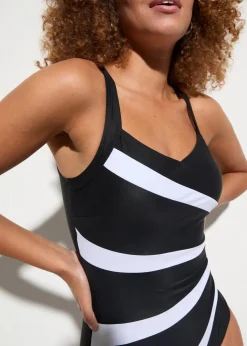 Sale Medium Shape-Badeanzug mit Einsätzen Damen Nachhaltigere Materialien|Bademode·Badeanzüge