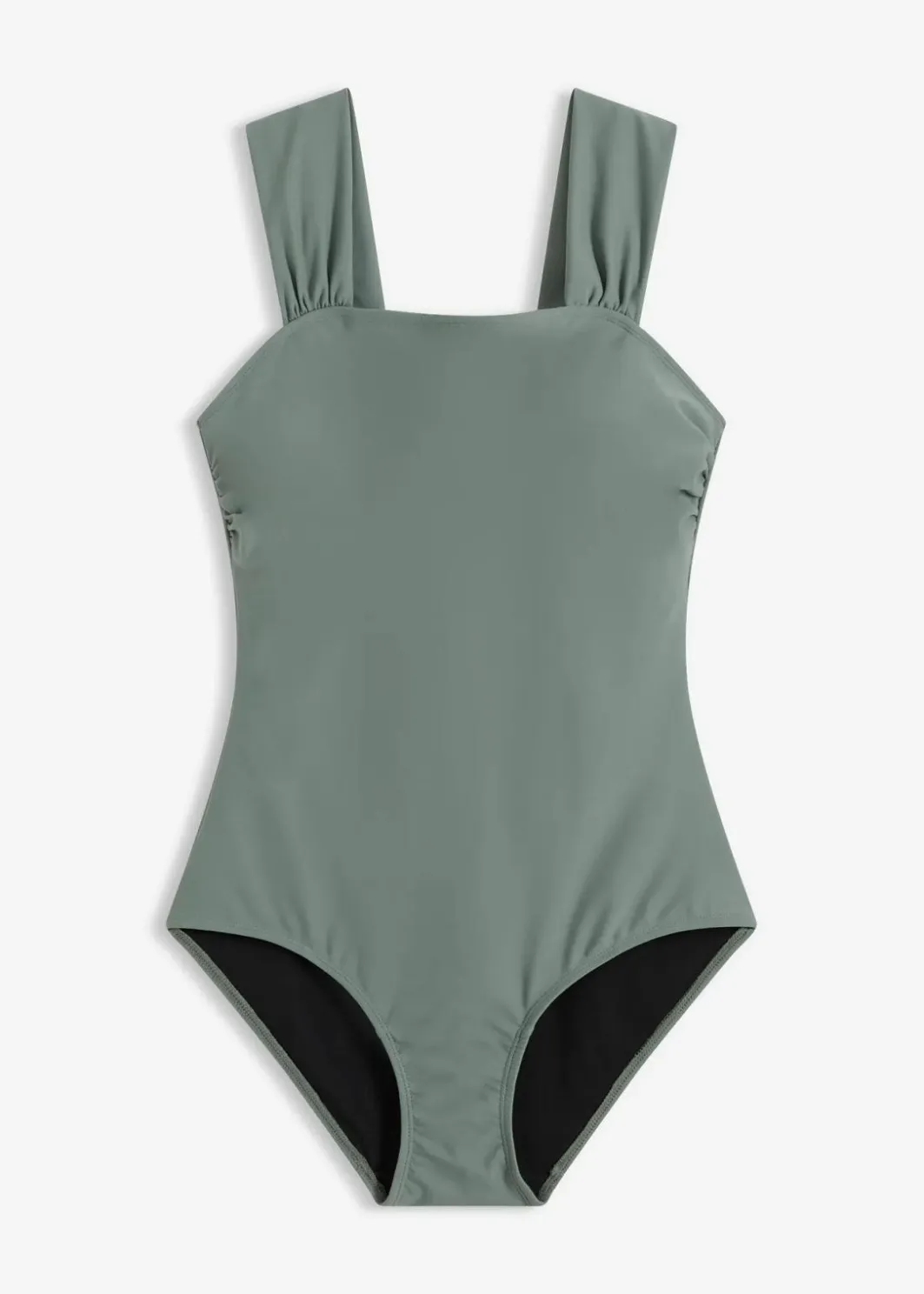 Damen bonprix Nachhaltigere Materialien|Bademode·Badeanzüge|Medium Shape-Badeanzug mit breiten Trägern