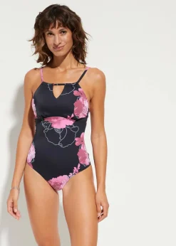 Clearance Medium Shape-Badeanzug mit Cut-Out am Ausschnitt Damen Nachhaltigere Materialien|Shapewear