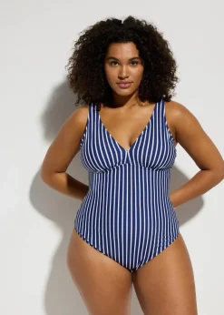 Online Medium Shape-Badeanzug mit tiefem Ausschnitt Damen Bademode·Badeanzüge|Bademode·Shapewear