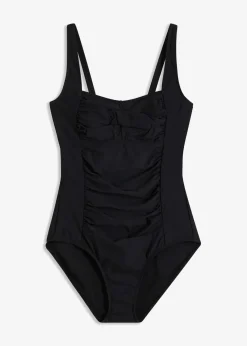 Online Medium Shape-Badeanzug mit Wickeloptik Damen Nachhaltigere Materialien|Shapewear